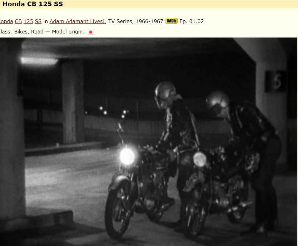 Adam Adamant | Vintage Honda Twins